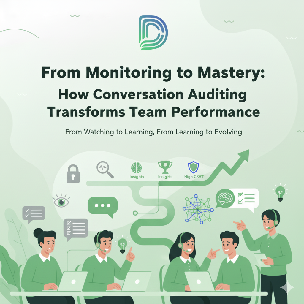 From Monitoring to Mastery: How Conversation Auditing Transforms Team Performance
