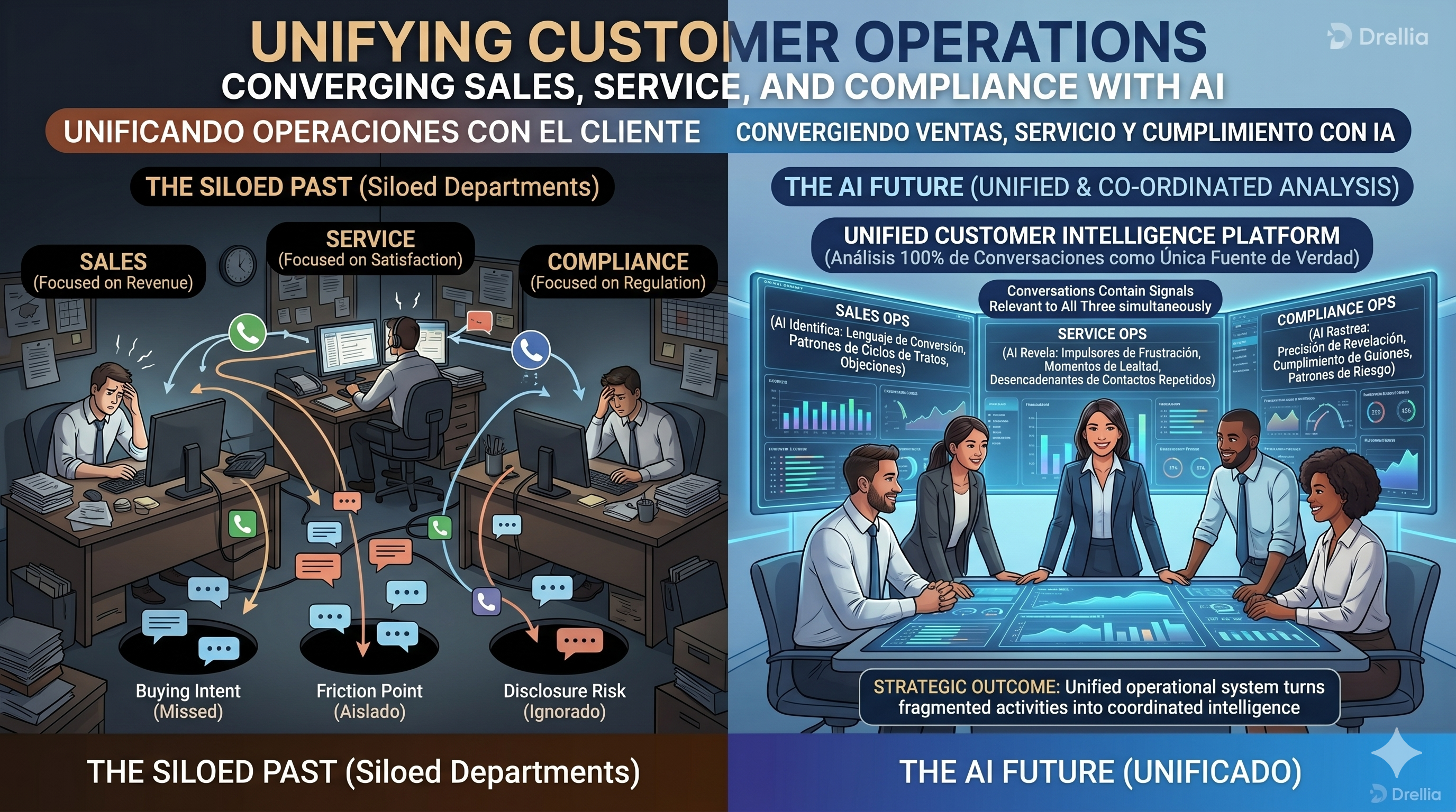 The Convergence: Why the Future of Sales, Service, and Compliance Is AI